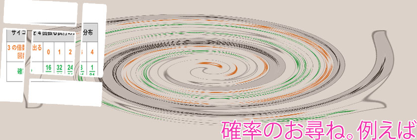 確率 求め方 サイコロ